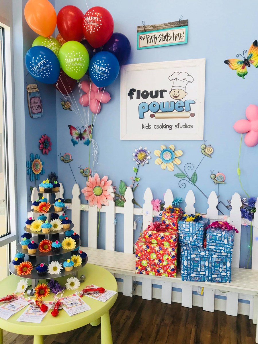 FlourPower Kids Cooking Studios Party Types