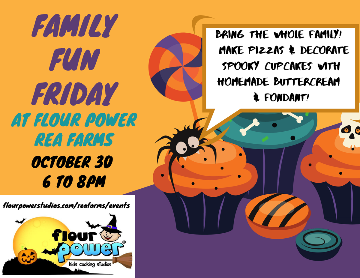 Halloween Cupcake and Pizza Family Fun Friday!
